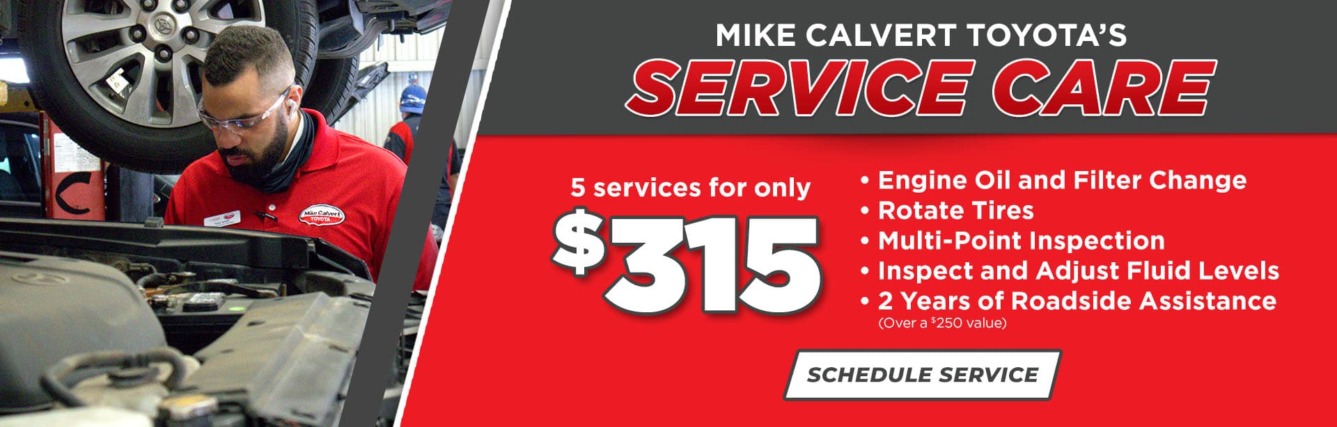 Schedule Your Service at Mike Calvert Toyota